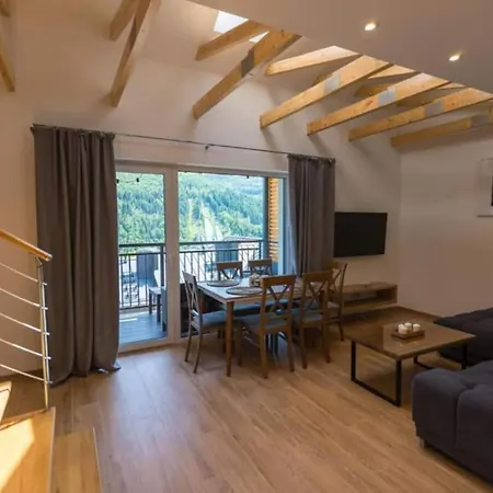 Apartament Sloneczny - Widok Na Gory I Skrzyczne Szczyrk Exterior foto