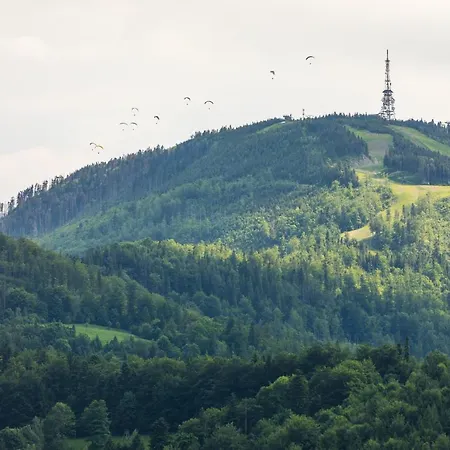 Apartament Sloneczny - Widok Na Gory I Skrzyczne Szczyrk Exterior foto